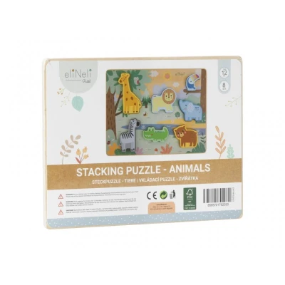 Puzzle din lemn – ZOO